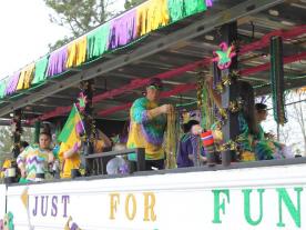 mardi gras parade float