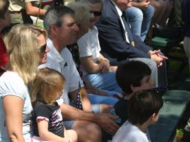 Attendees at Memorial Day Celebration