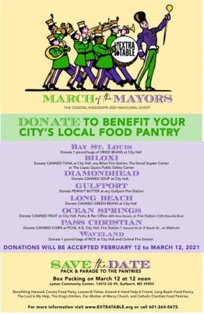 Brochure for March of the Mayors