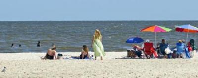 Bay of St Louis beach