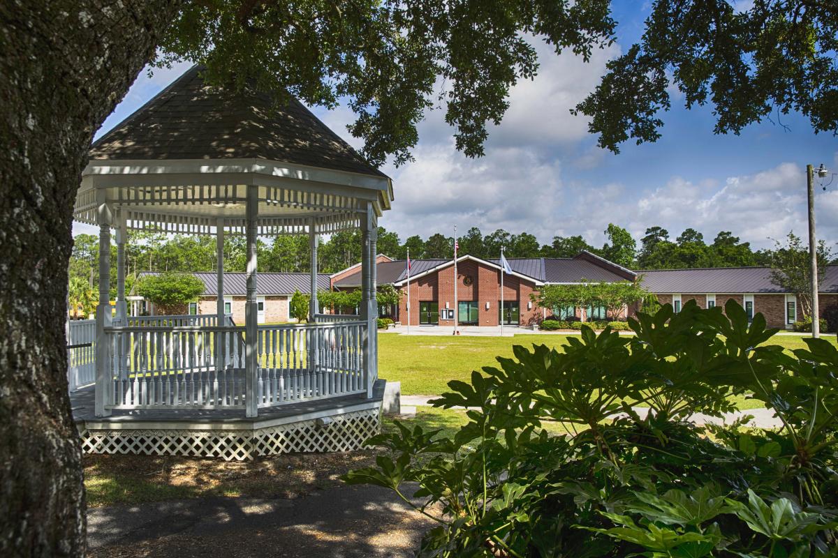 City Hall with Gazebo